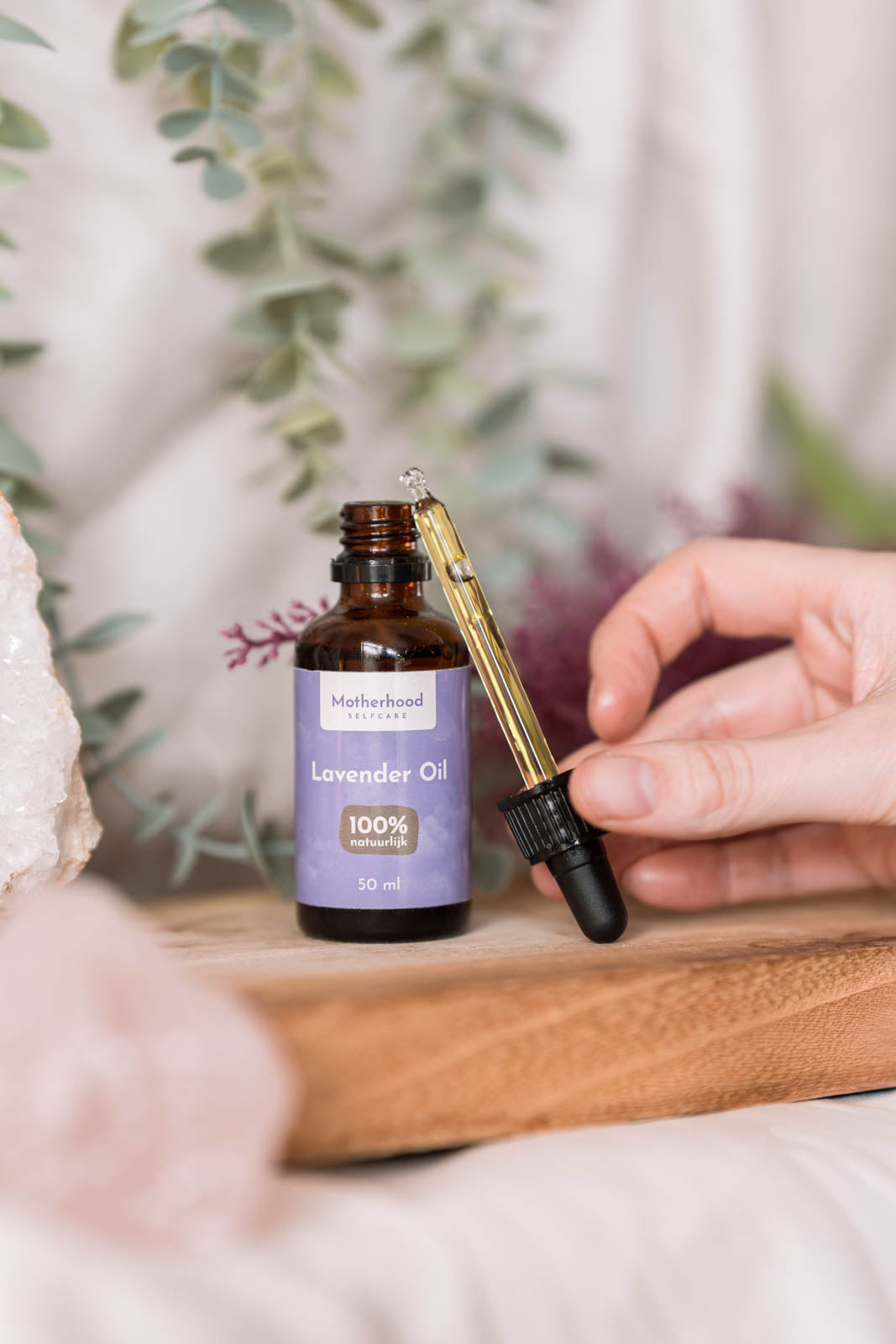 Lavendelolie 100% Natuurlijk – Kalmerende Massage- & Huidolie met Jojoba (100 ml)