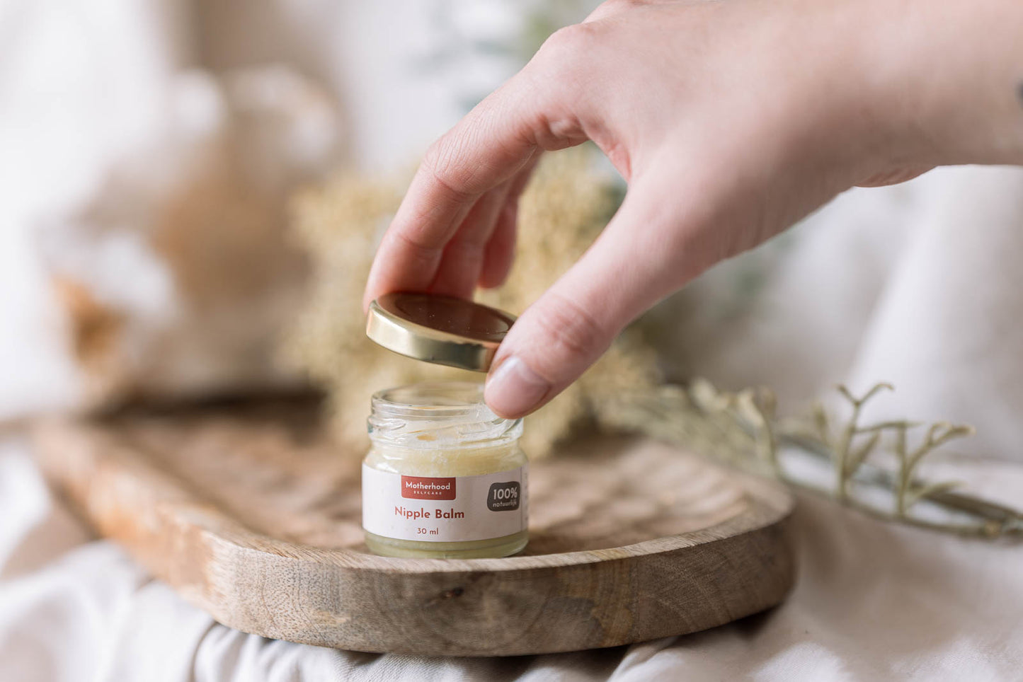 Nipple Balm | Natuurlijk & Veganistisch voor Tepelverzorging – 30 ml